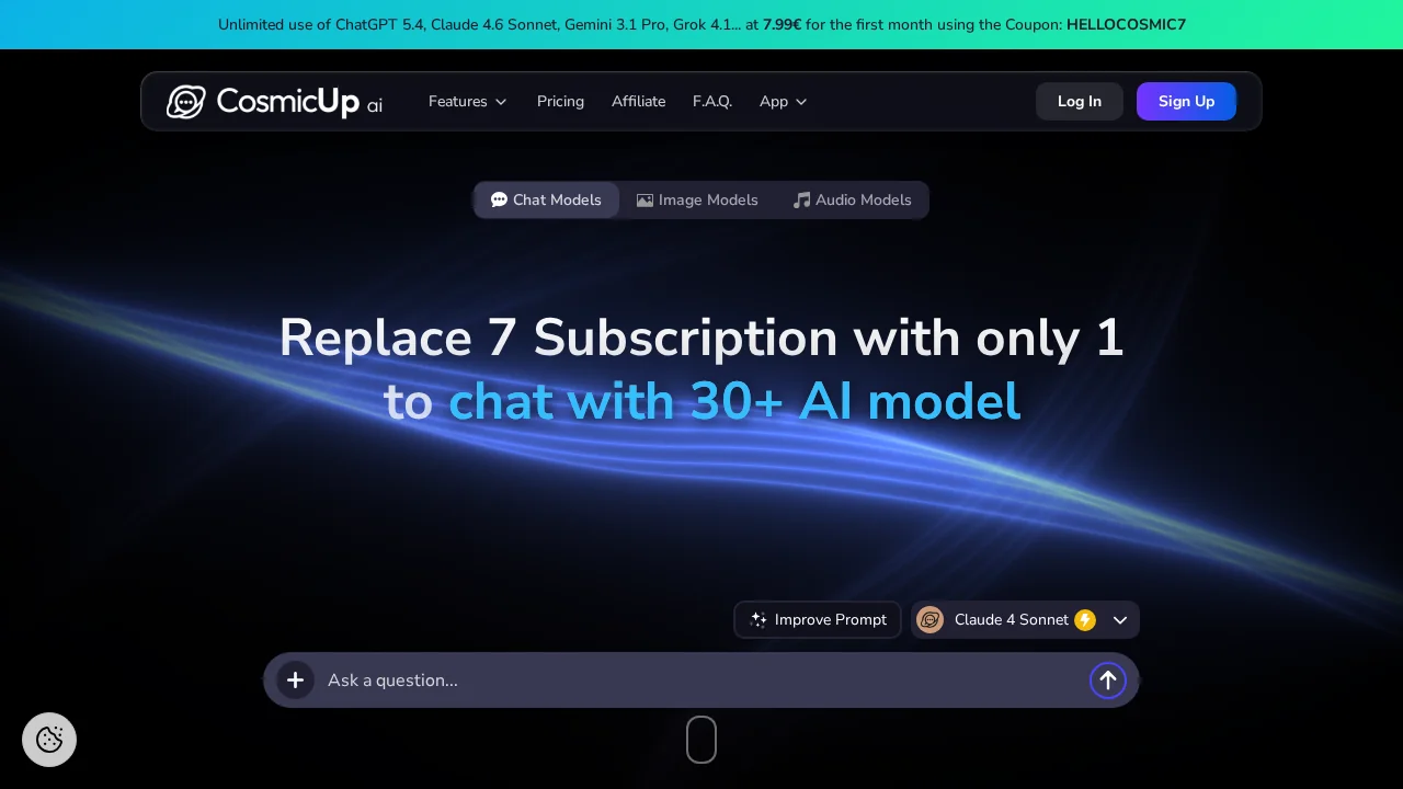 CosmicUp screenshot 1