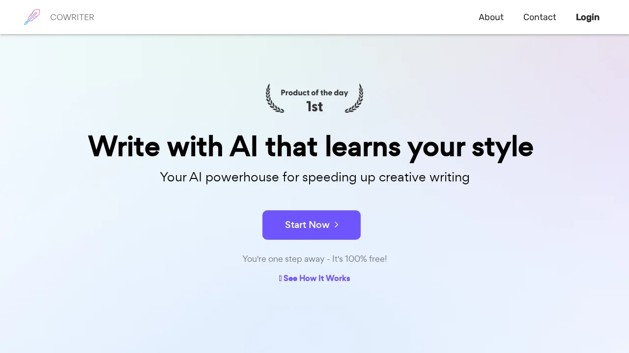 CoWriter screenshot 1