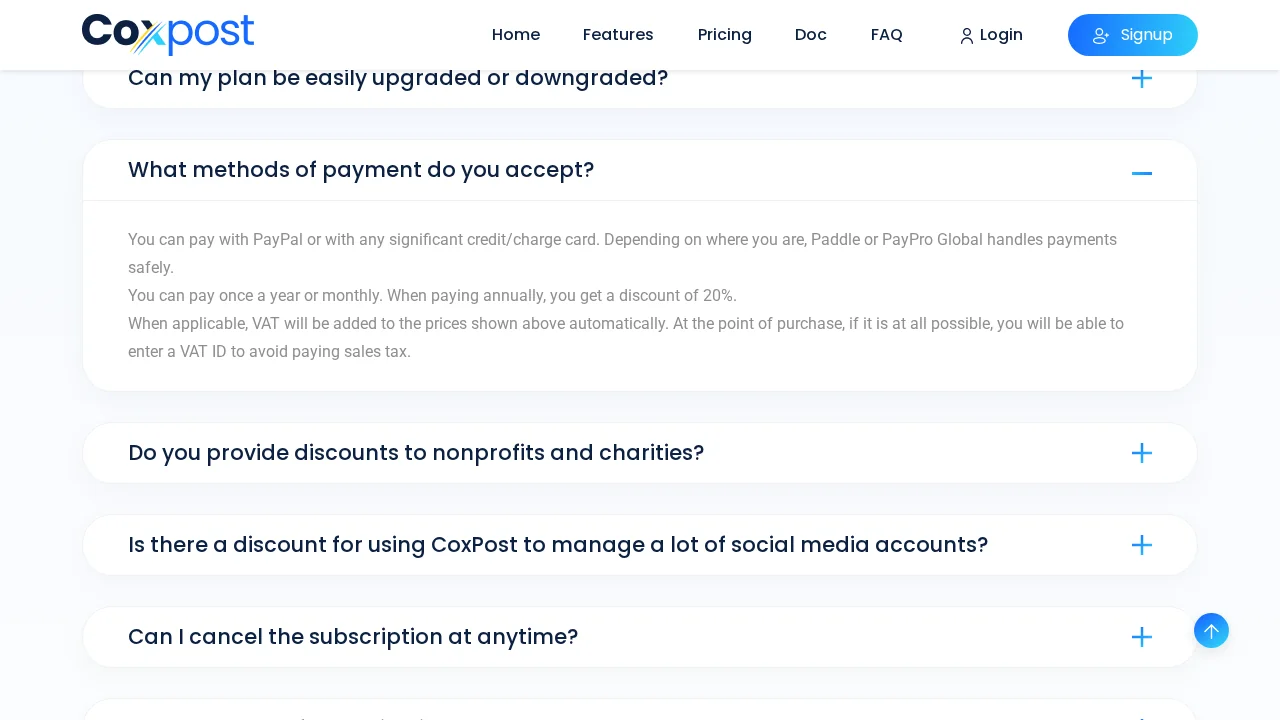 Coxpost screenshot 1