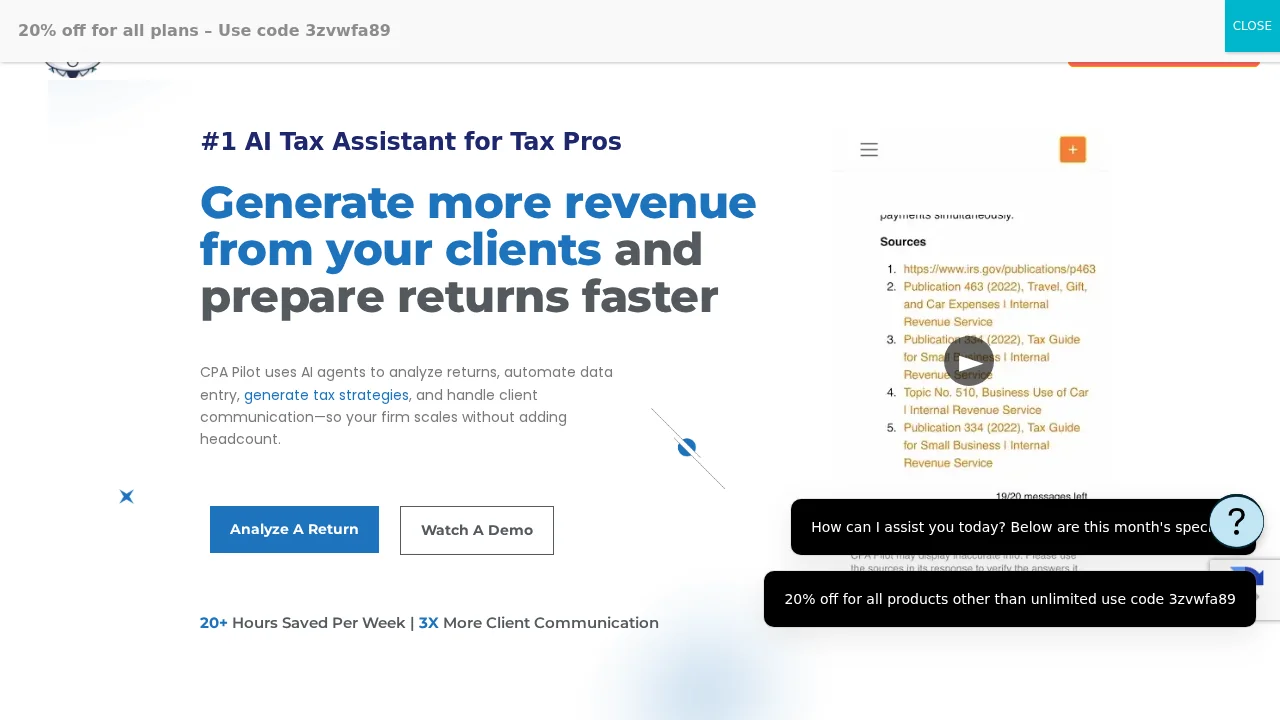 CPA Pilot screenshot 1