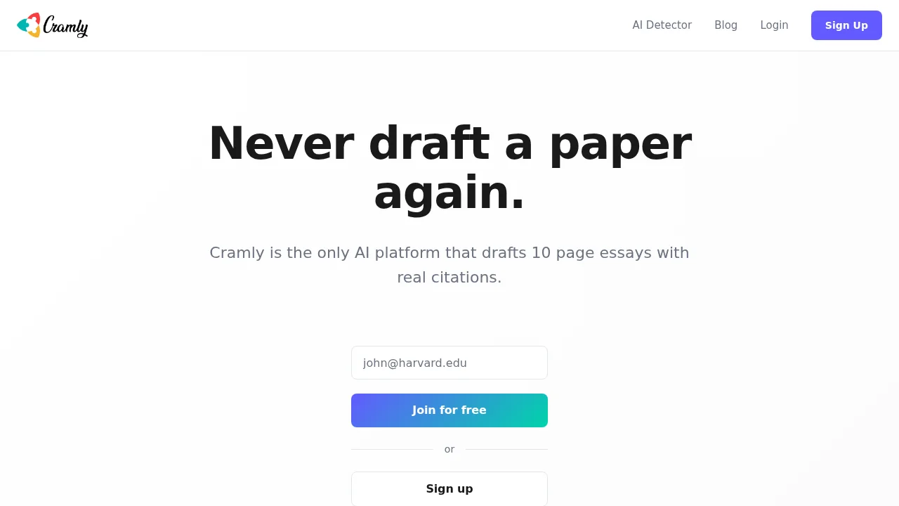 Cramly.ai screenshot 1