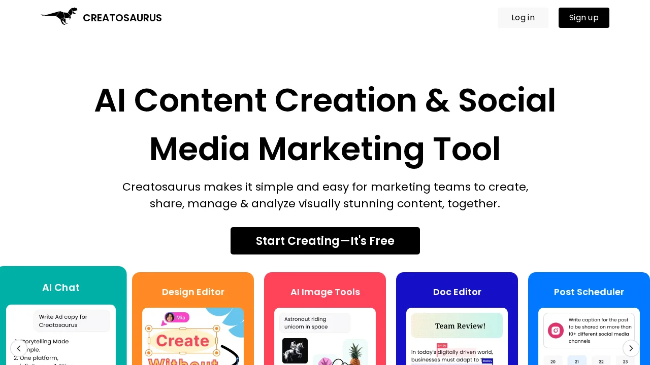 Creatosaurus screenshot 1