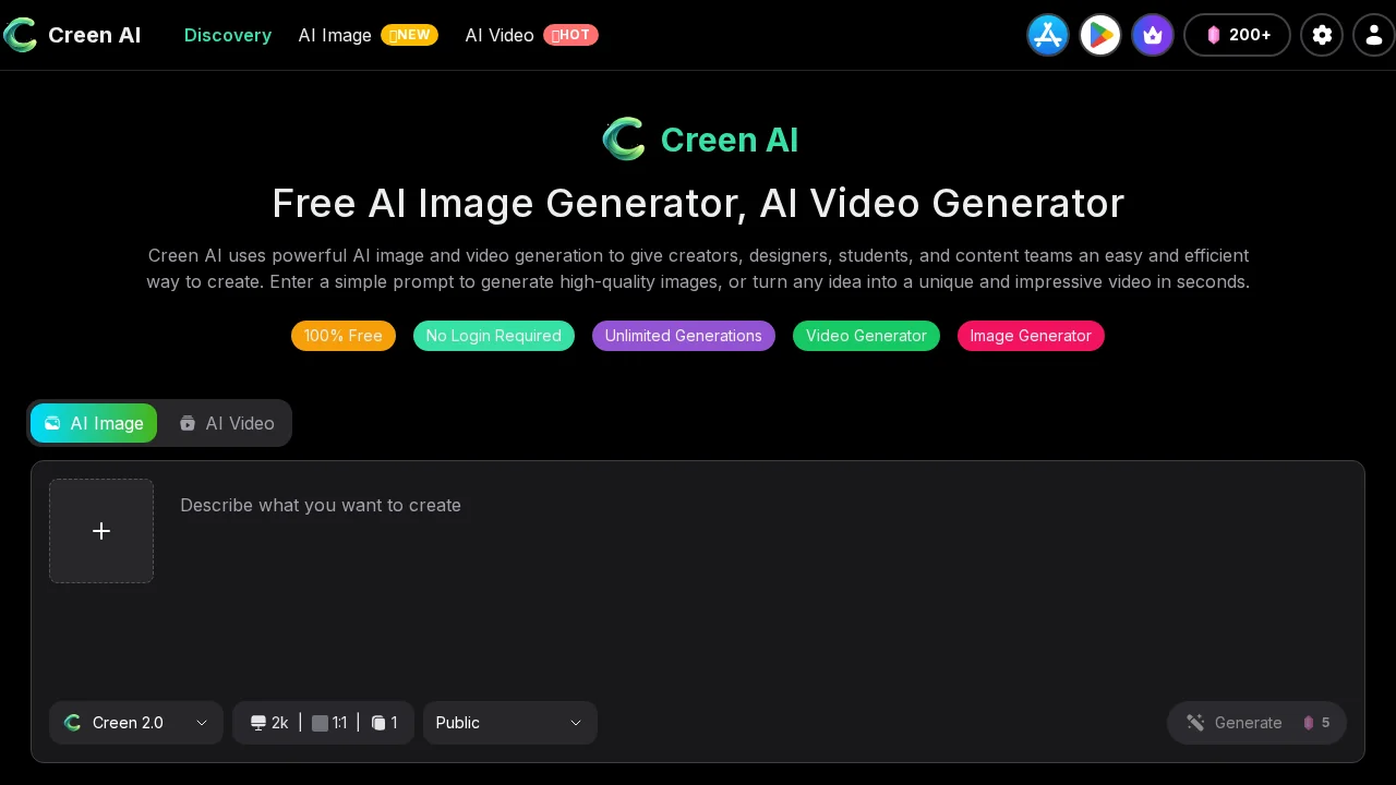 Creen AI screenshot 1