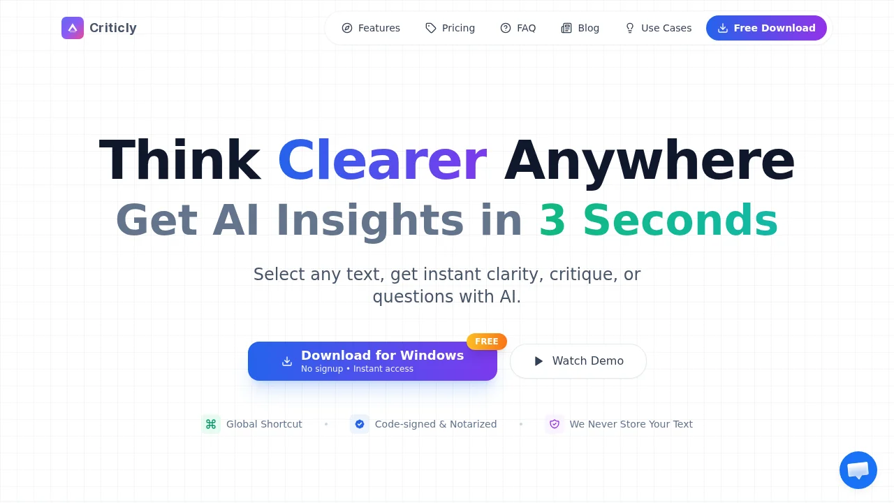 Criticly screenshot 1