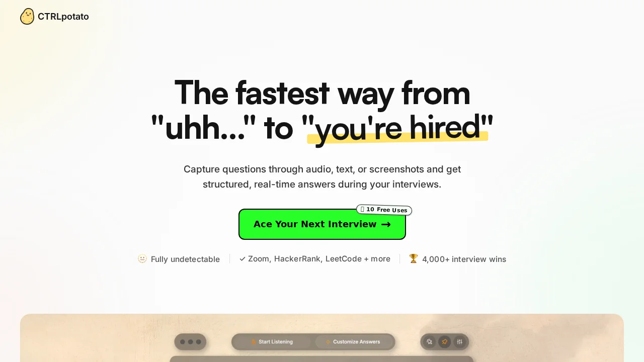 CTRLpotato screenshot 1
