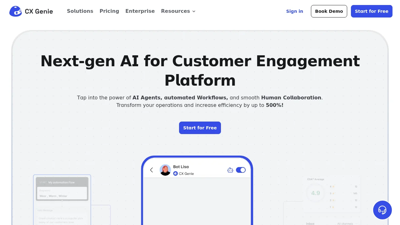 CX Genie screenshot 1