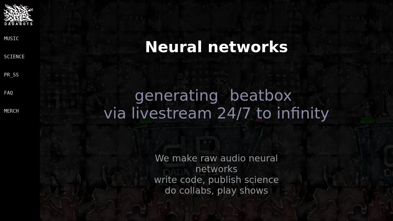 DADABOTS screenshot 1