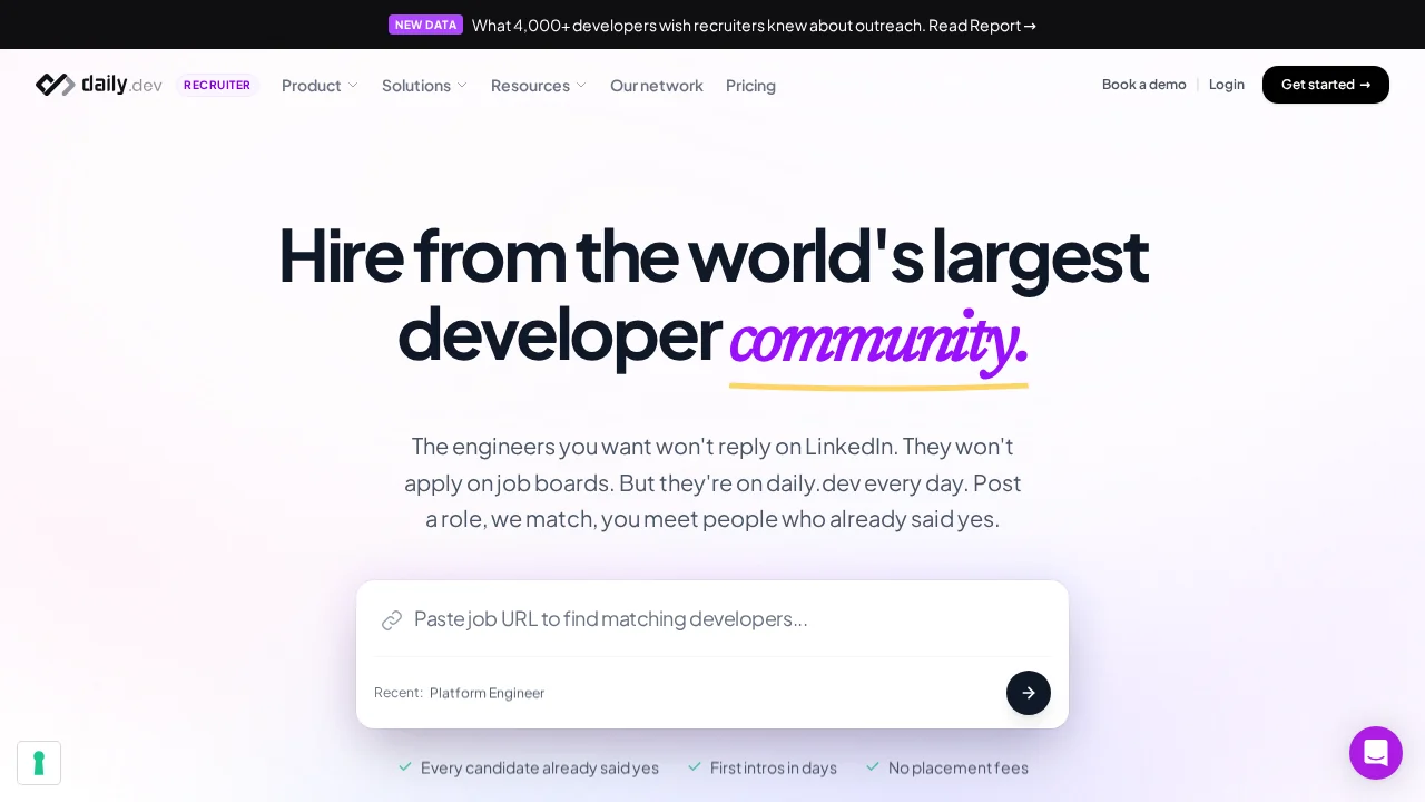 daily.dev Recruiter screenshot 1