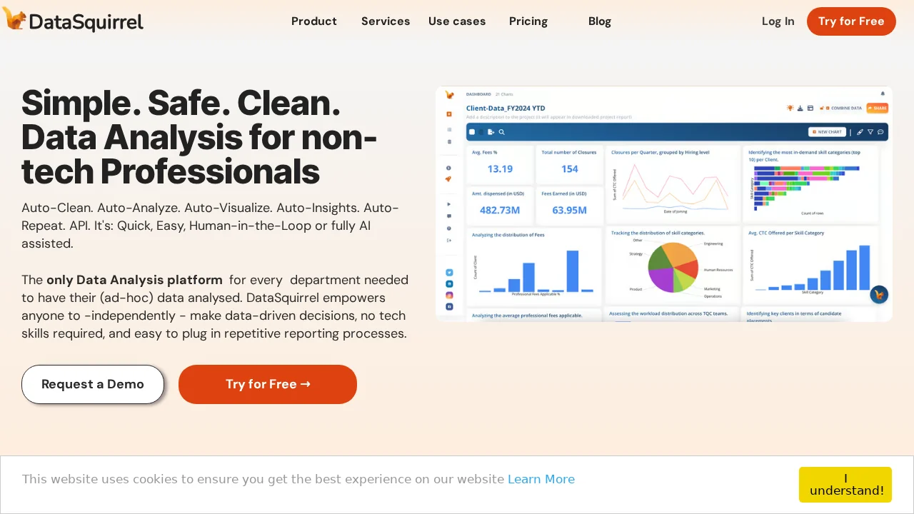 DataSquirrel screenshot 1