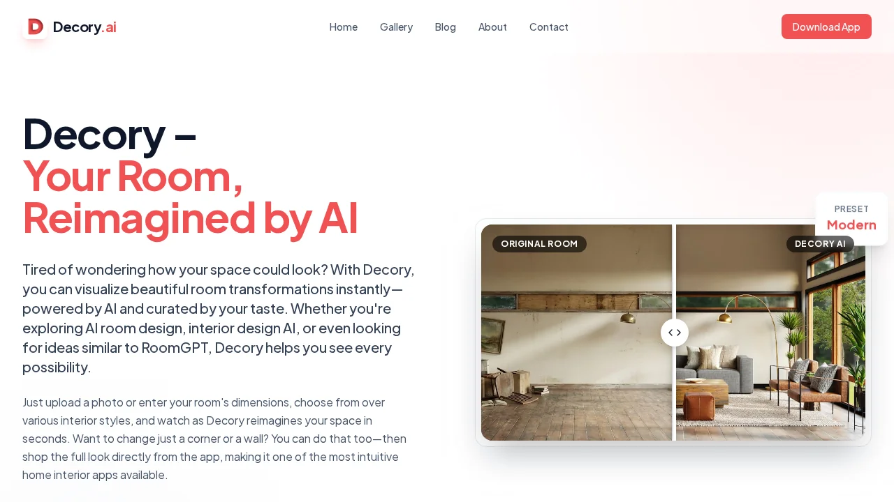 Decory AI screenshot 1