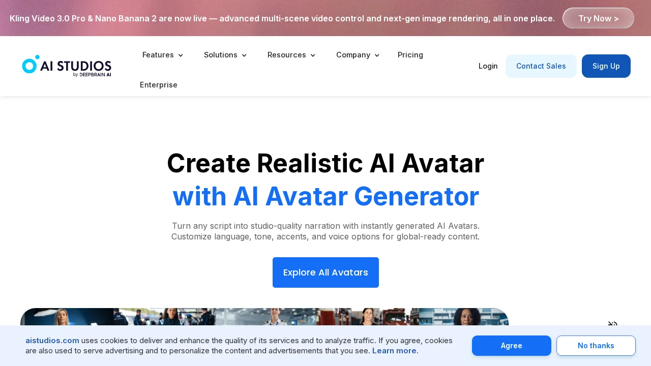 DeepBrain AIavatars screenshot 1
