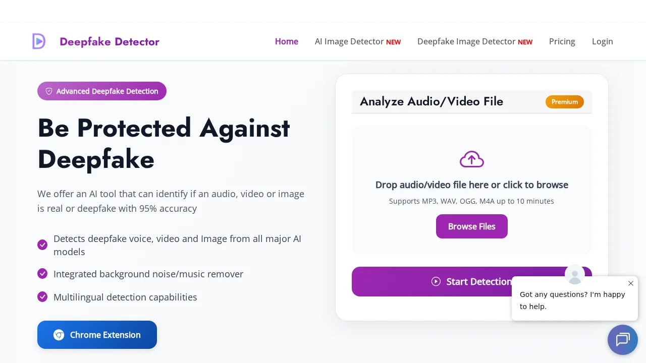 Deepfake Detector screenshot 1