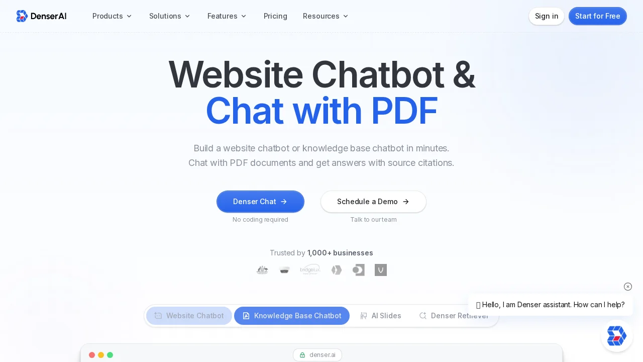 DenserBot screenshot 1