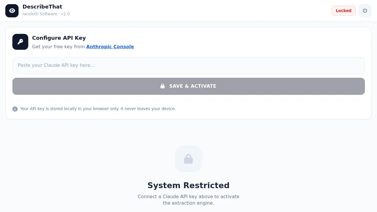 DescribeThat screenshot 1