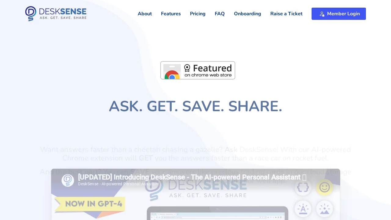 Desksense screenshot 1