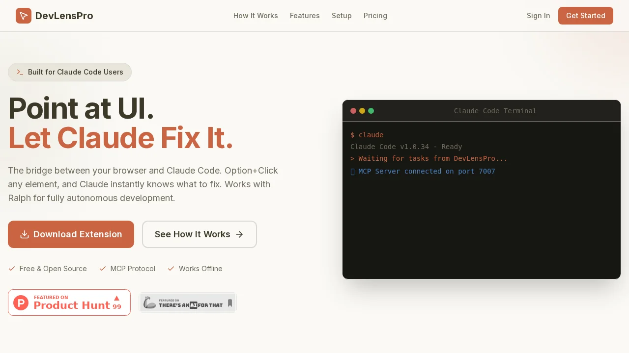 DevLensPro screenshot 1