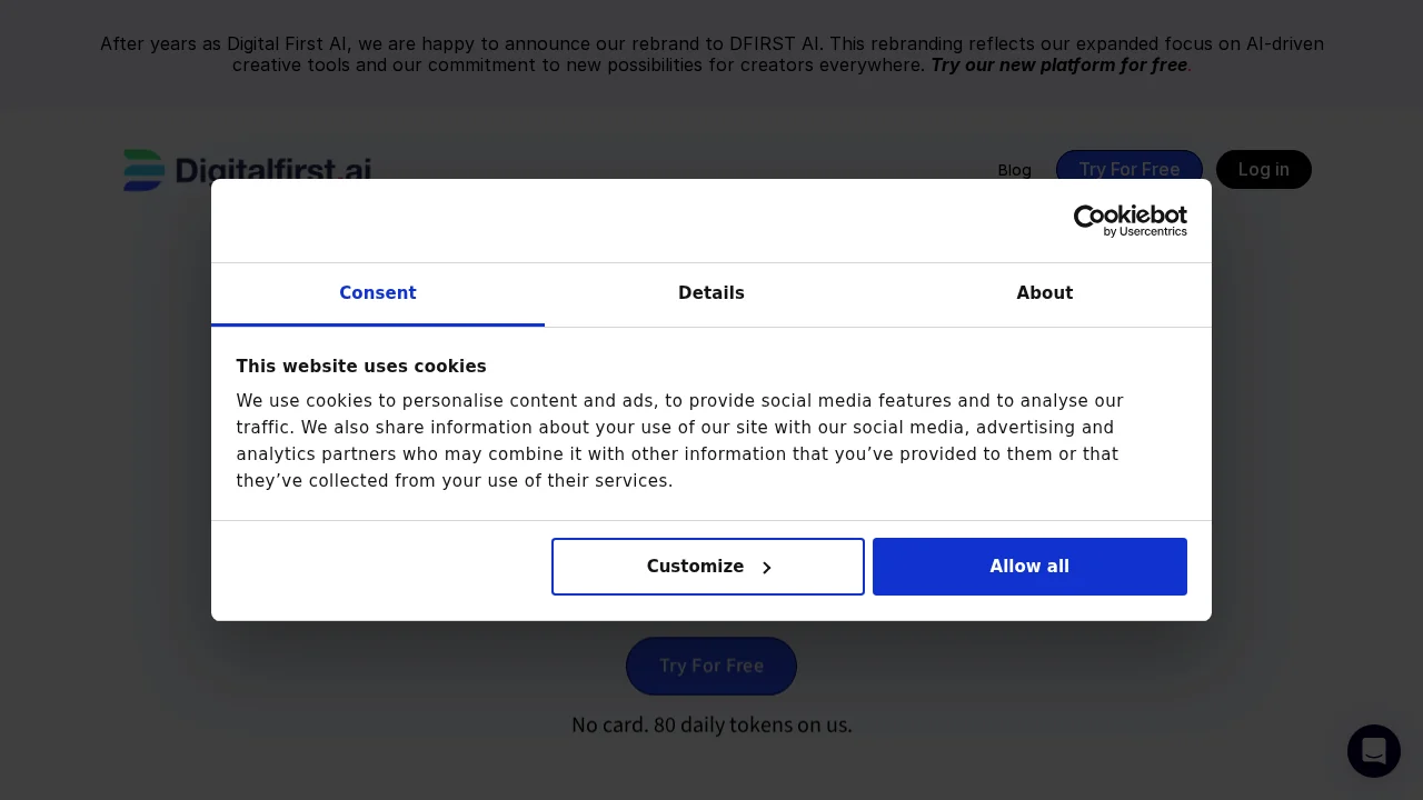 DFIRST AI screenshot 1