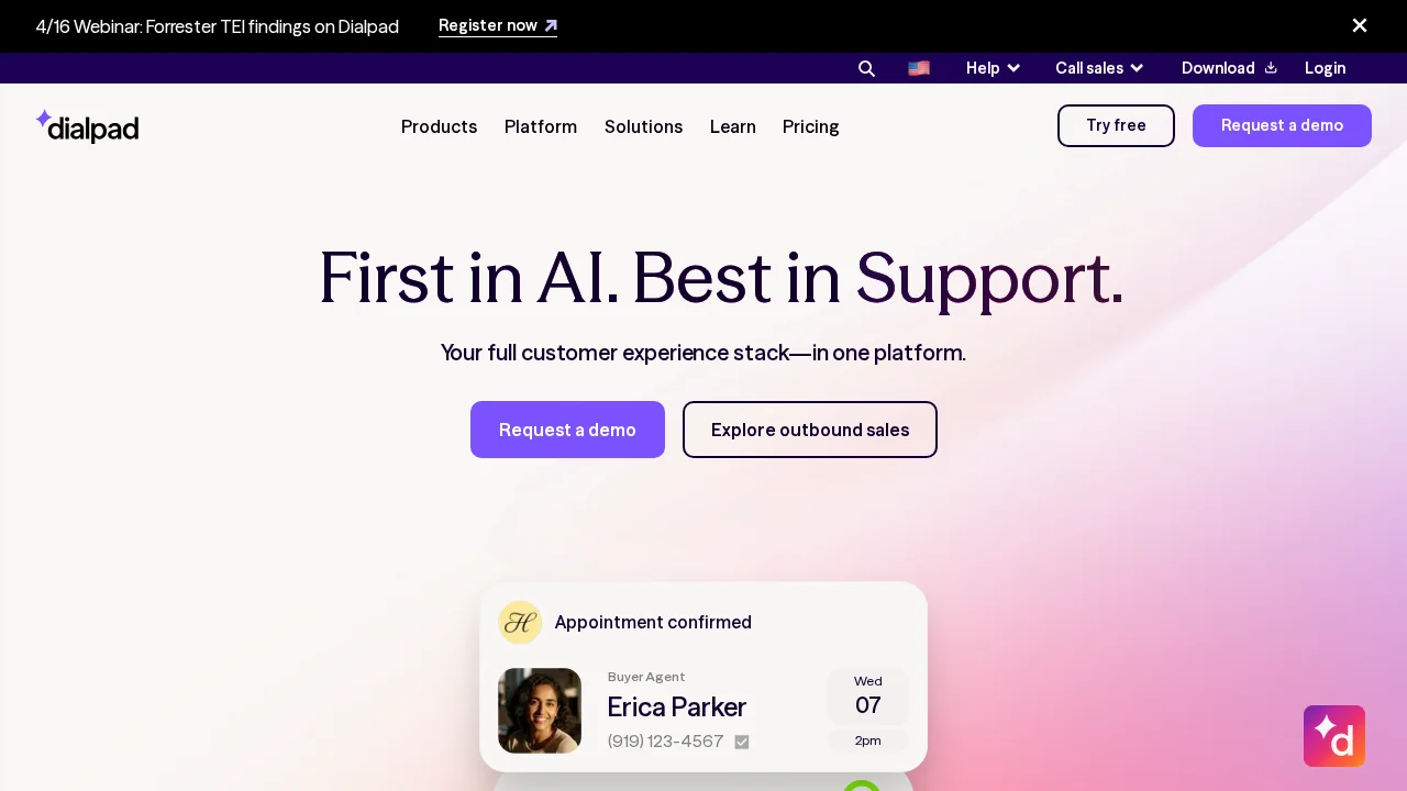 Dialpad screenshot 1