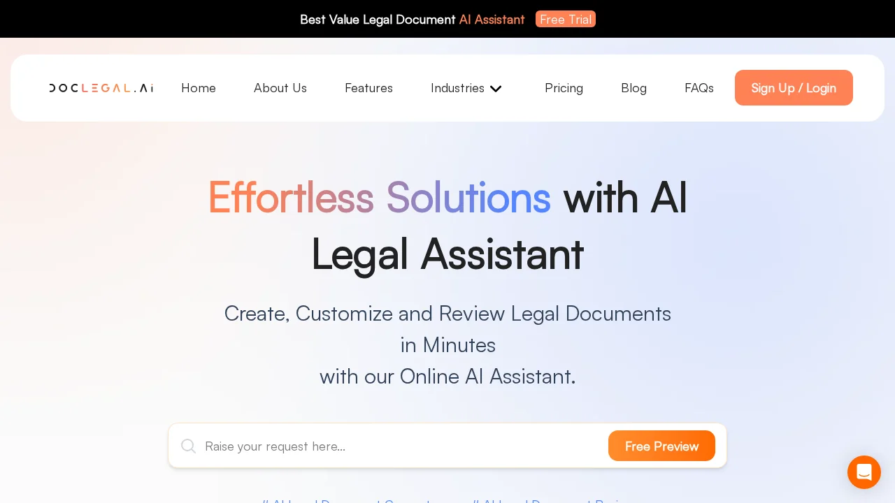 DocLegal.ai screenshot 1