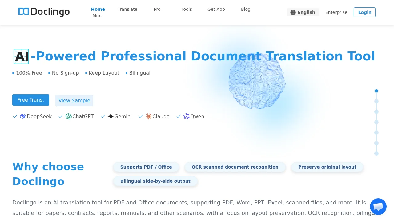 Doclingo screenshot 1