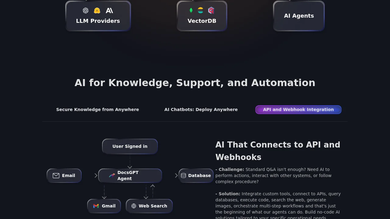 DocsGPT screenshot 1
