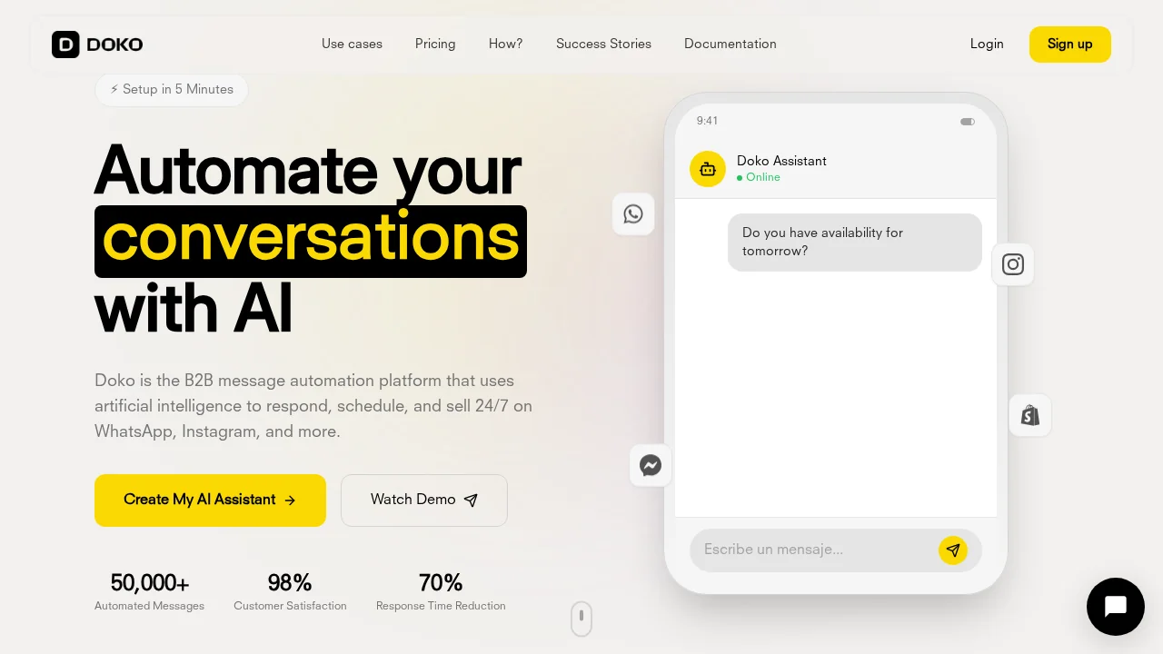 Doko AI screenshot 1