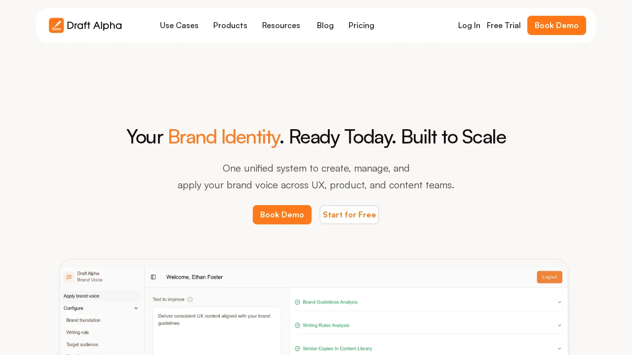 Draft Alpha screenshot 1
