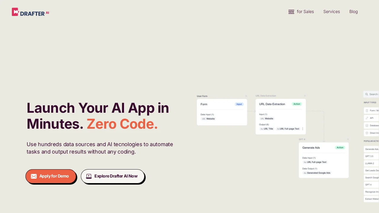 Drafter AI screenshot 1
