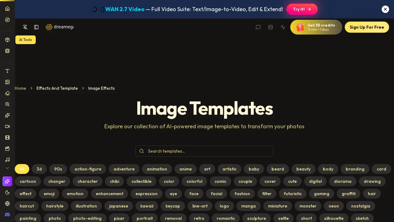 Dreamega AI | Image Effects screenshot 1