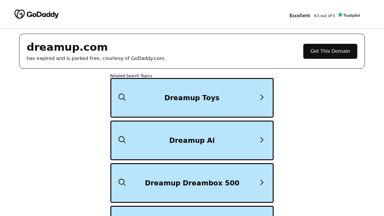 DreamUp screenshot 1