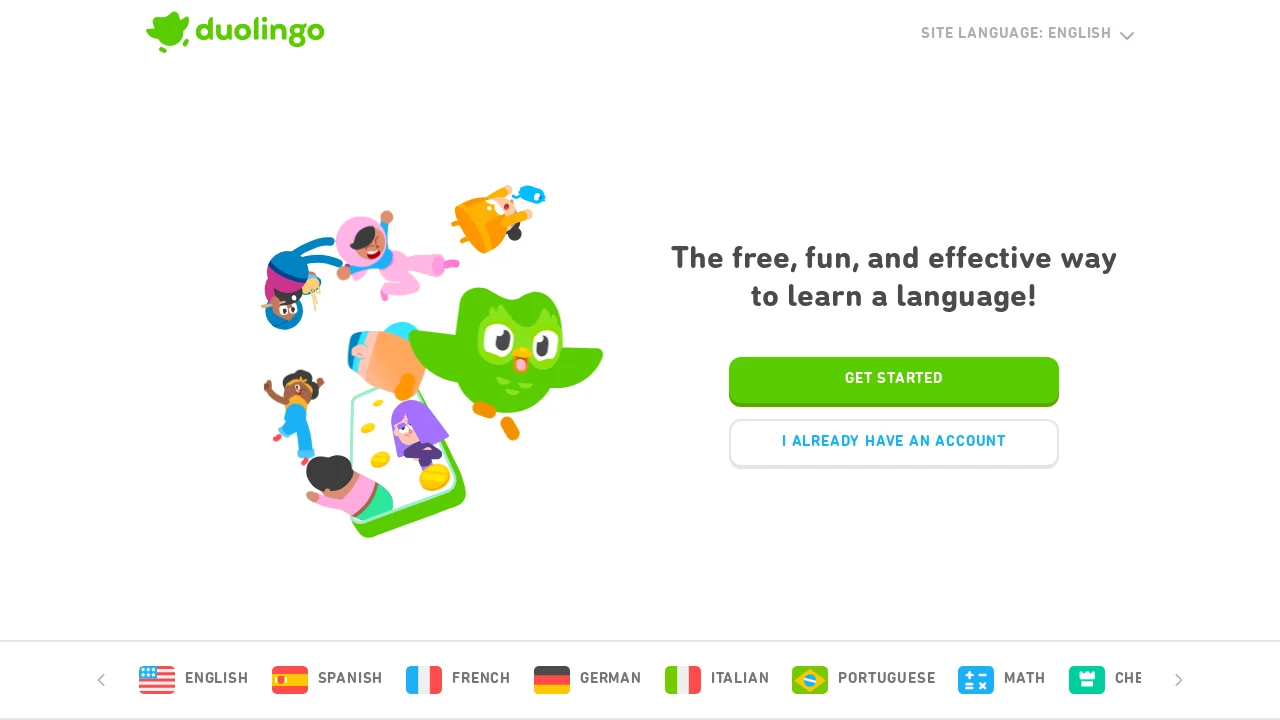 Duolingo screenshot 1