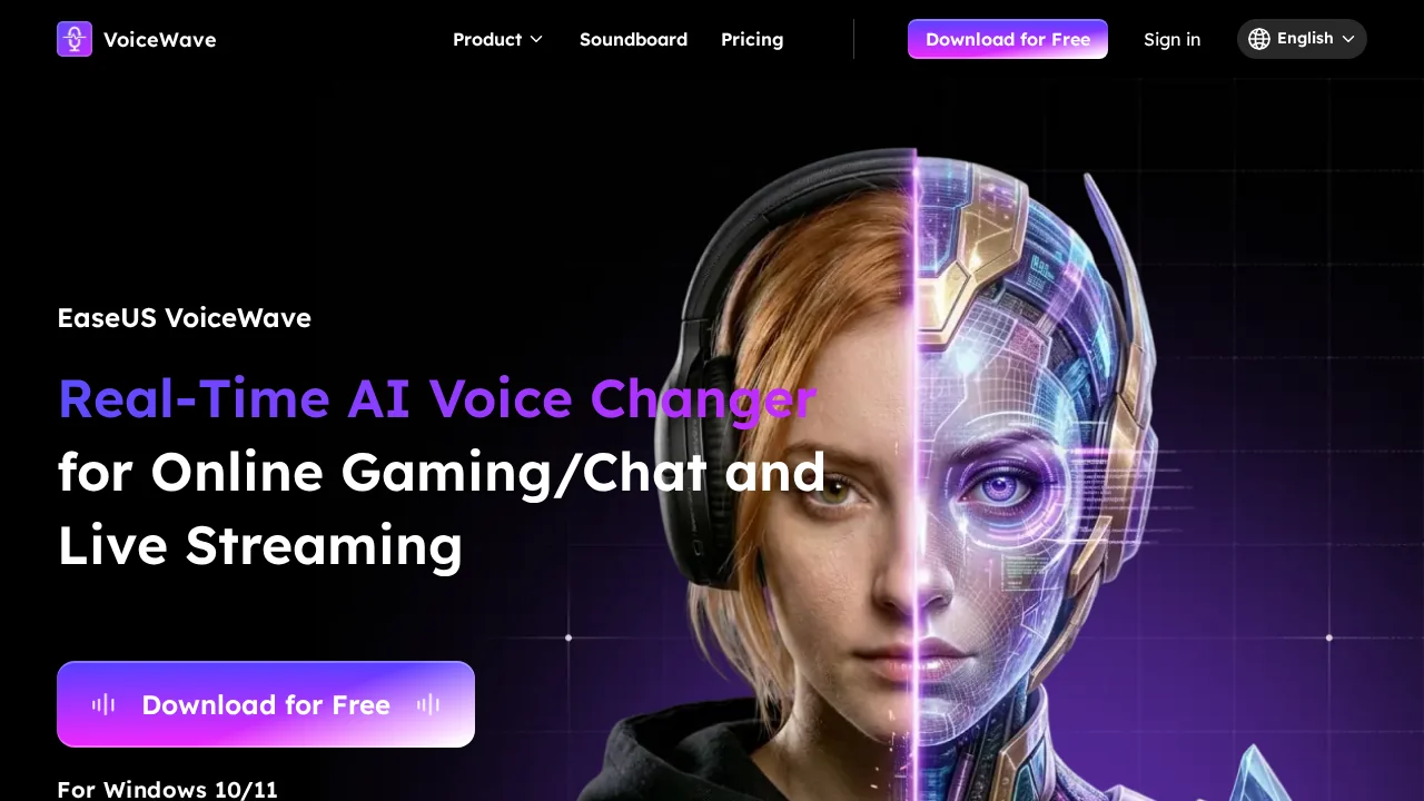EaseUS VoiceWave screenshot 1