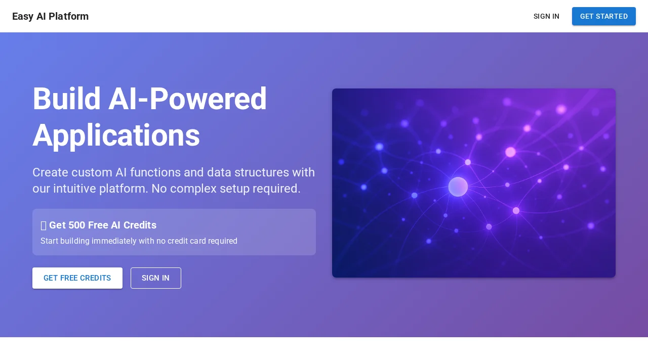 EasyAI – AI Flow - No Code Content (Video/Image) Ge... screenshot 1