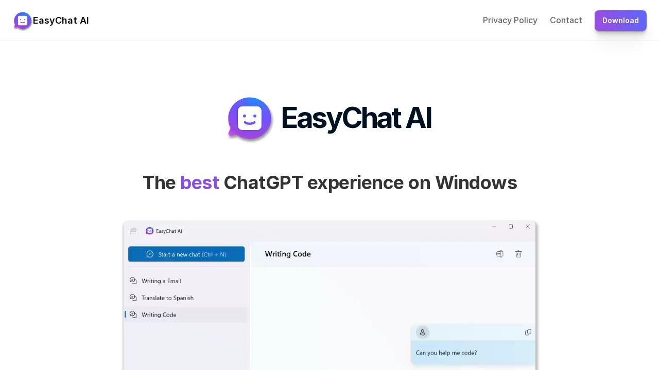 EasyChat AI screenshot 1