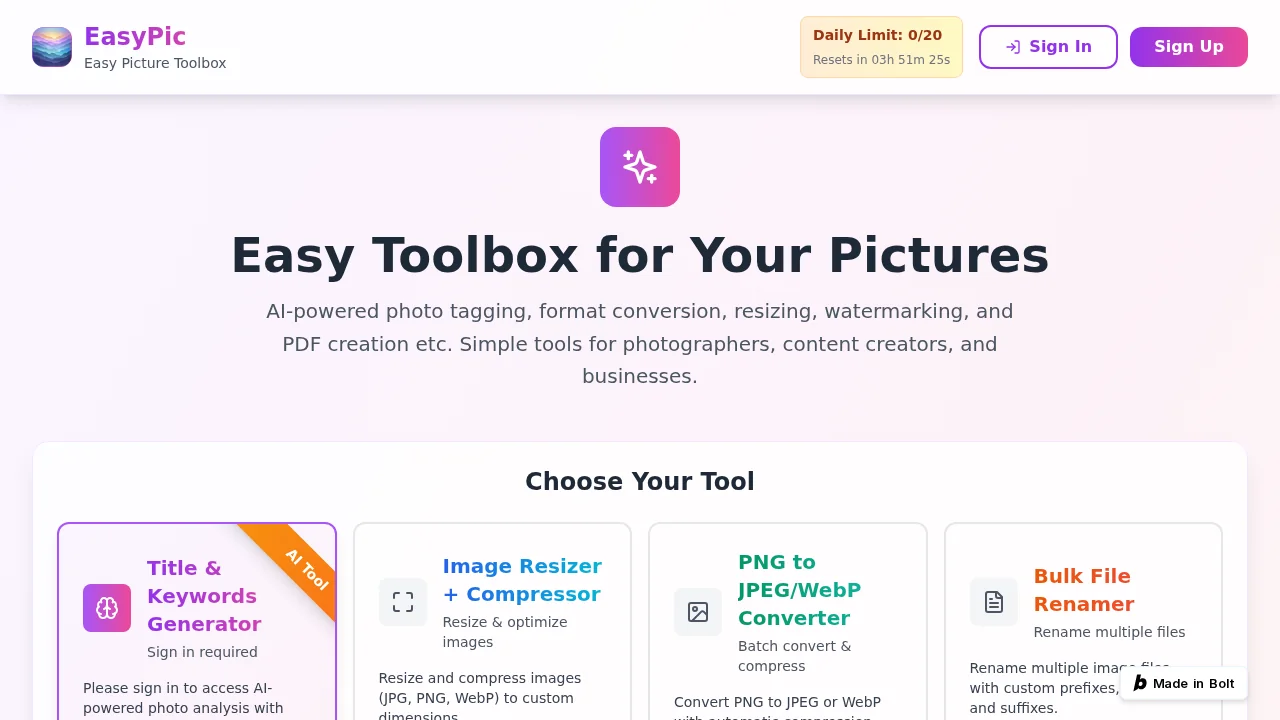 EasyPic.app screenshot 1
