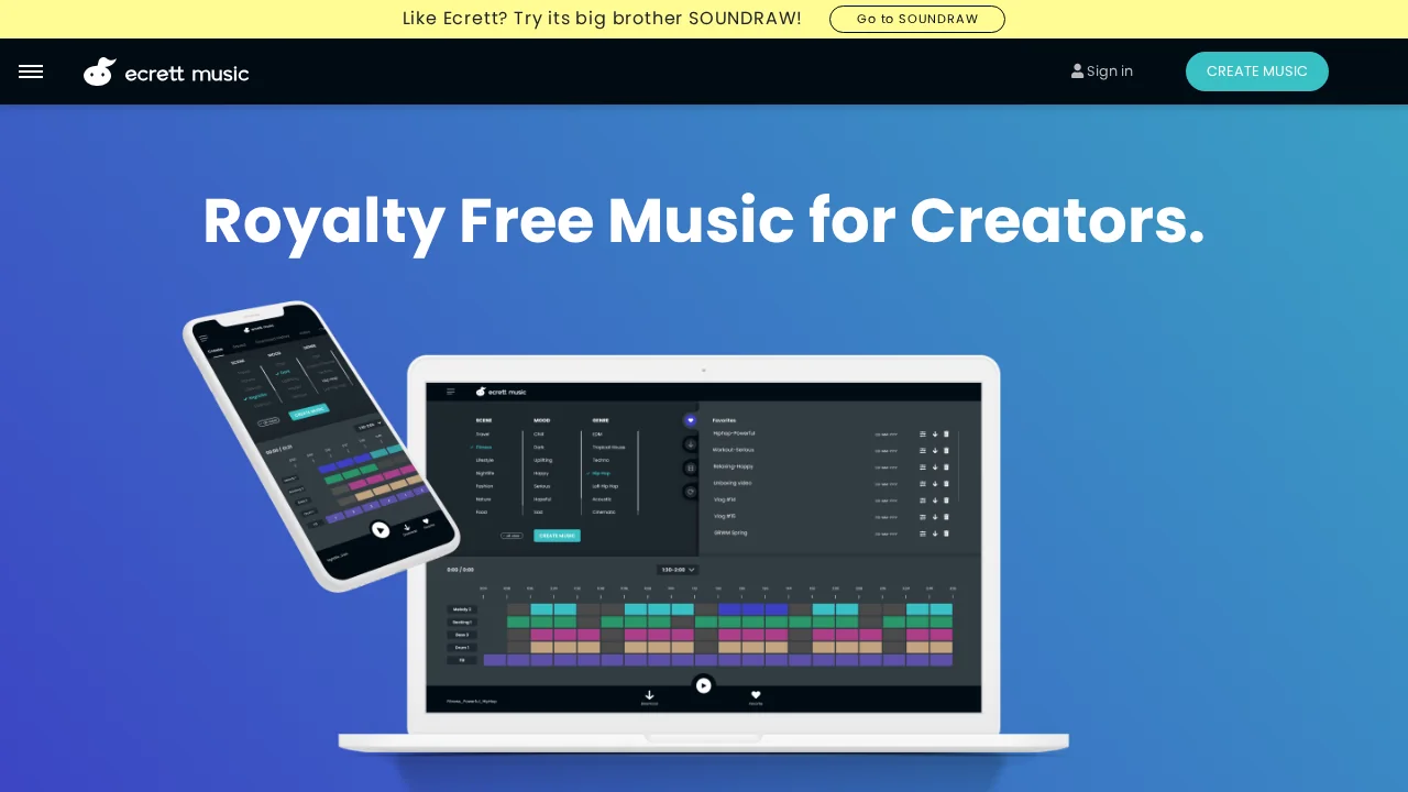 Ecrett Music screenshot 1