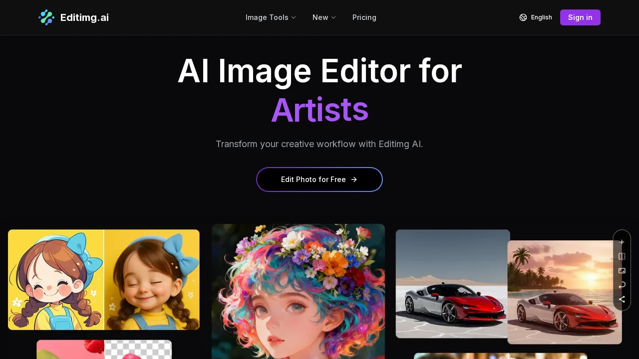 Editimg AI screenshot 1