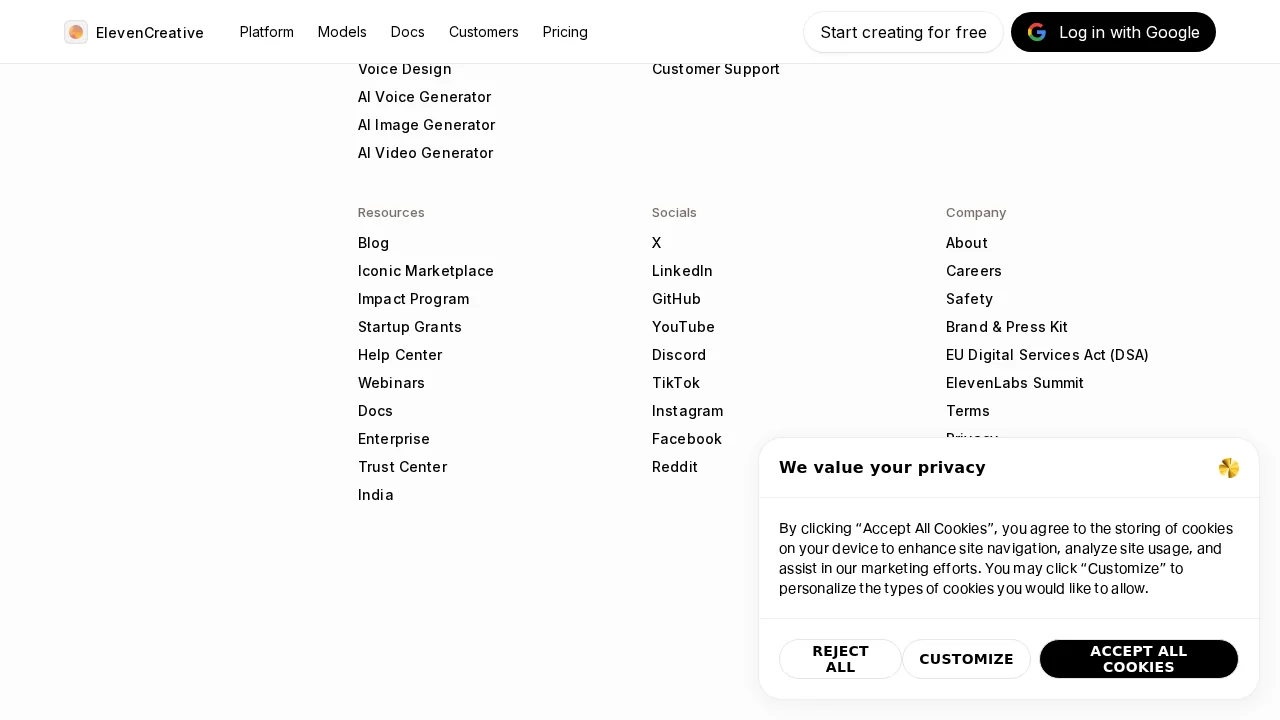 ElevenCreative screenshot 1