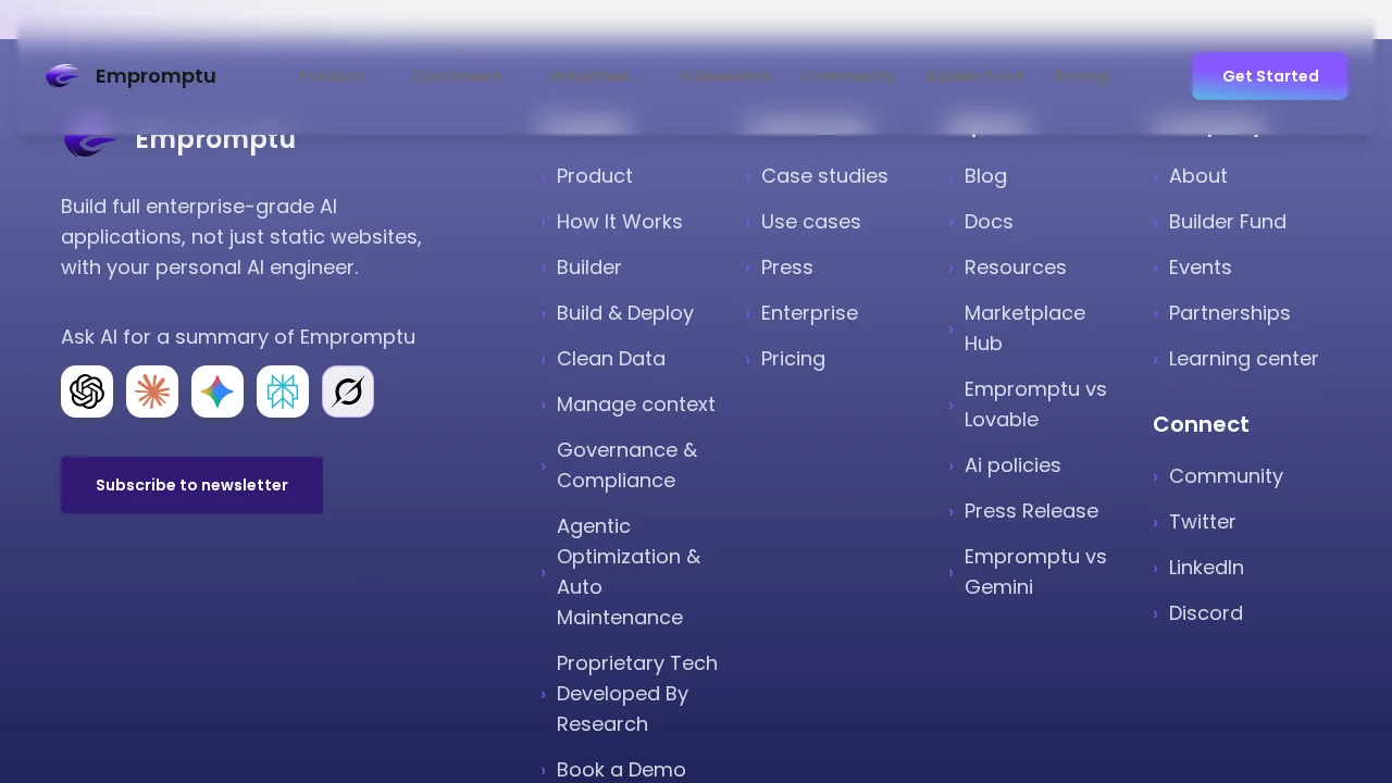 Empromptu screenshot 1