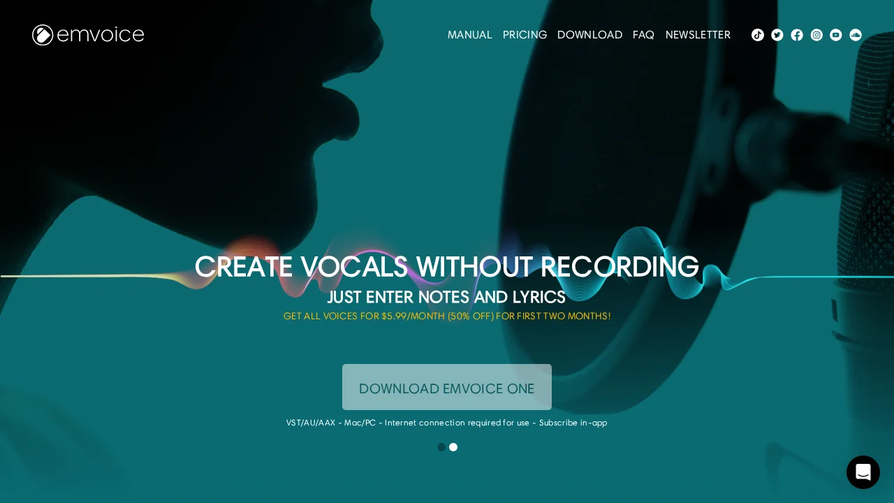 Emvoice screenshot 1