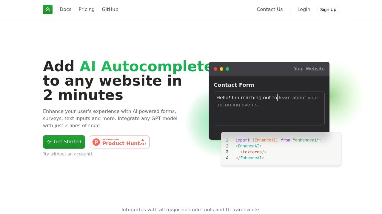 Enhance AI screenshot 1