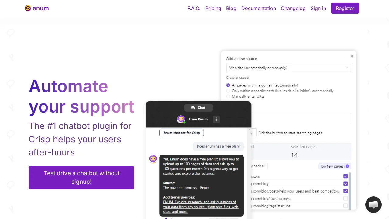 Enum Support screenshot 1