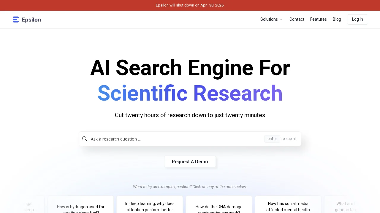 Epsilon screenshot 1