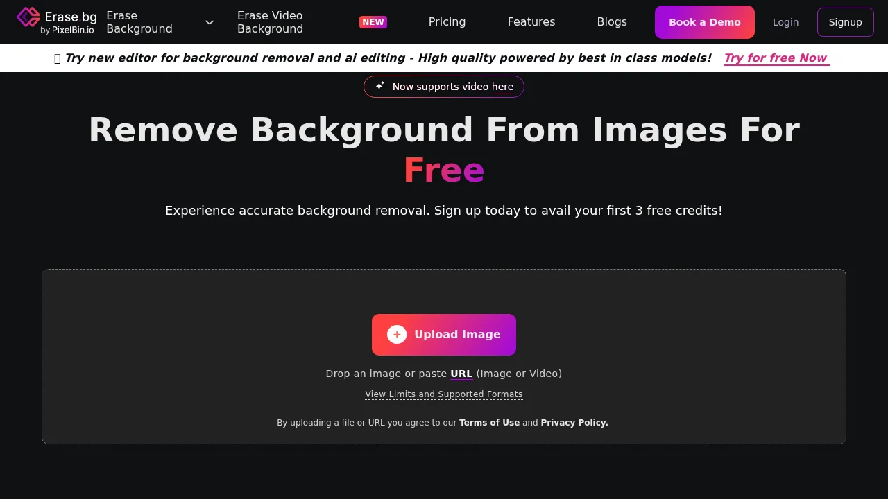 Erase.bg screenshot 1