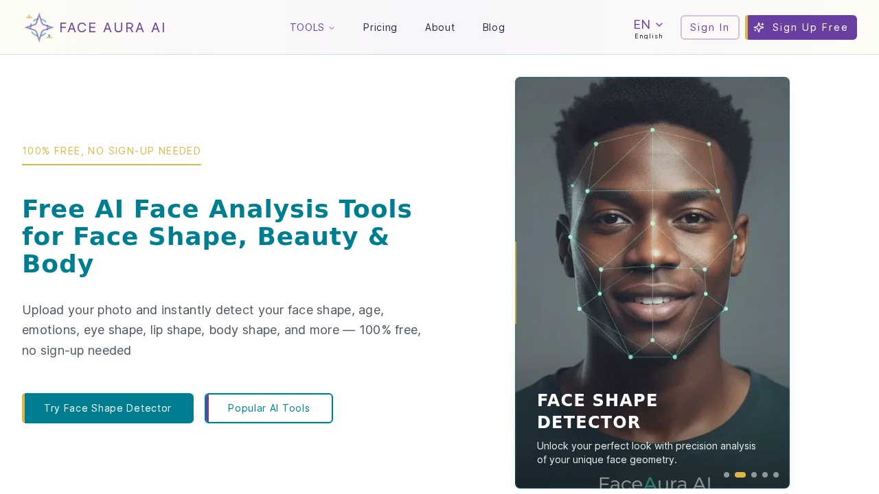 FaceAuraAI screenshot 1