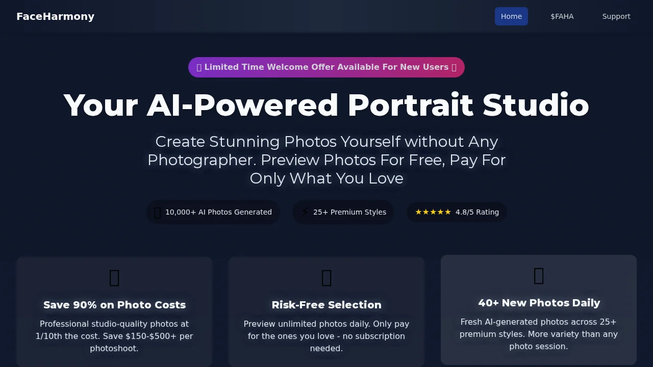 FaceHarmony screenshot 1