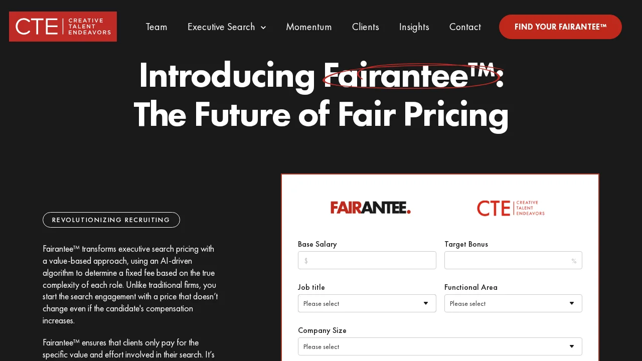 Fairantee screenshot 1