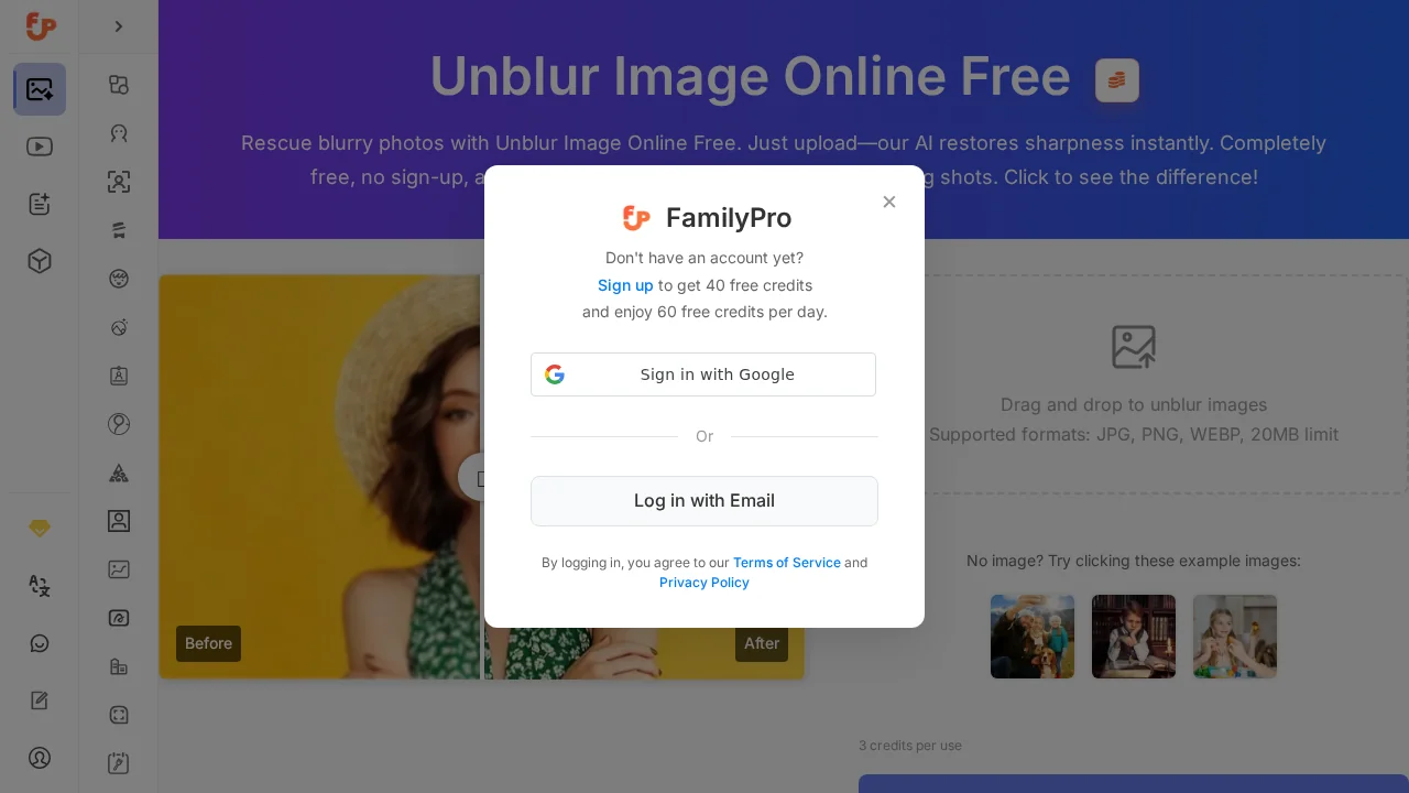 FamilyPro | Unblur Images screenshot 1