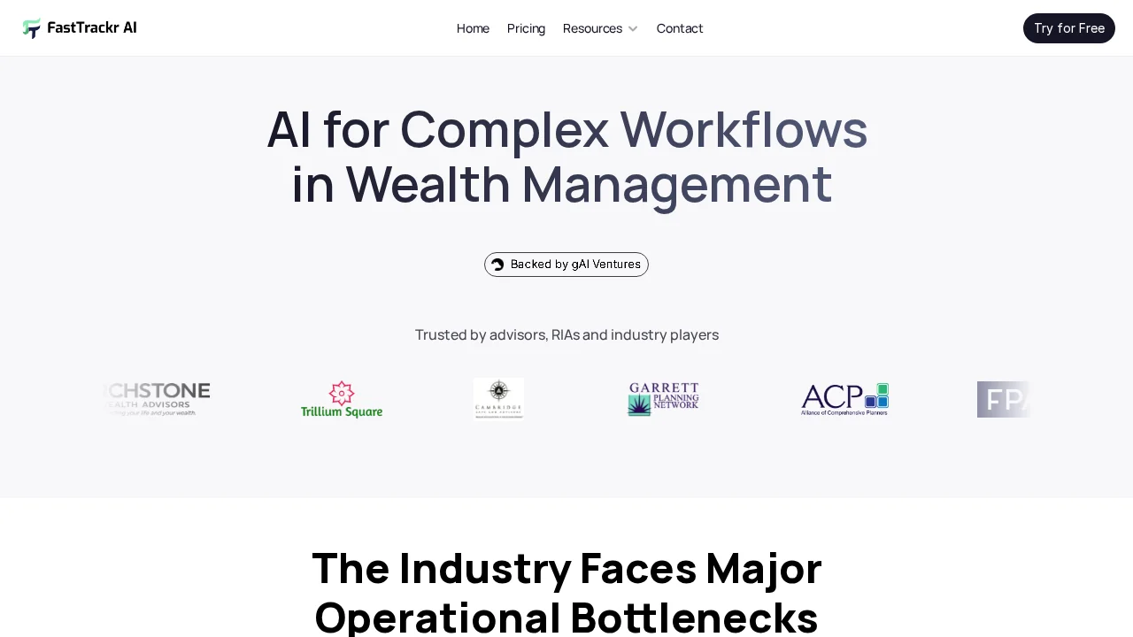 FastTrackr AI screenshot 1