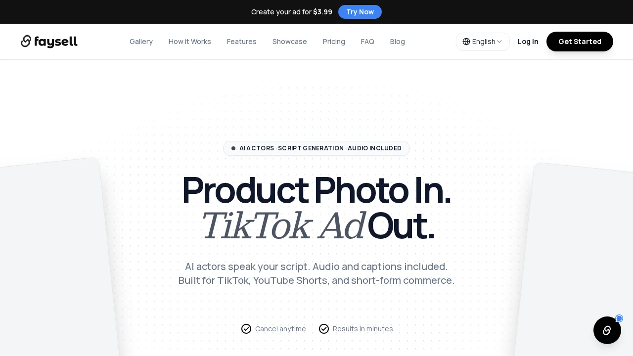 Faysell screenshot 1